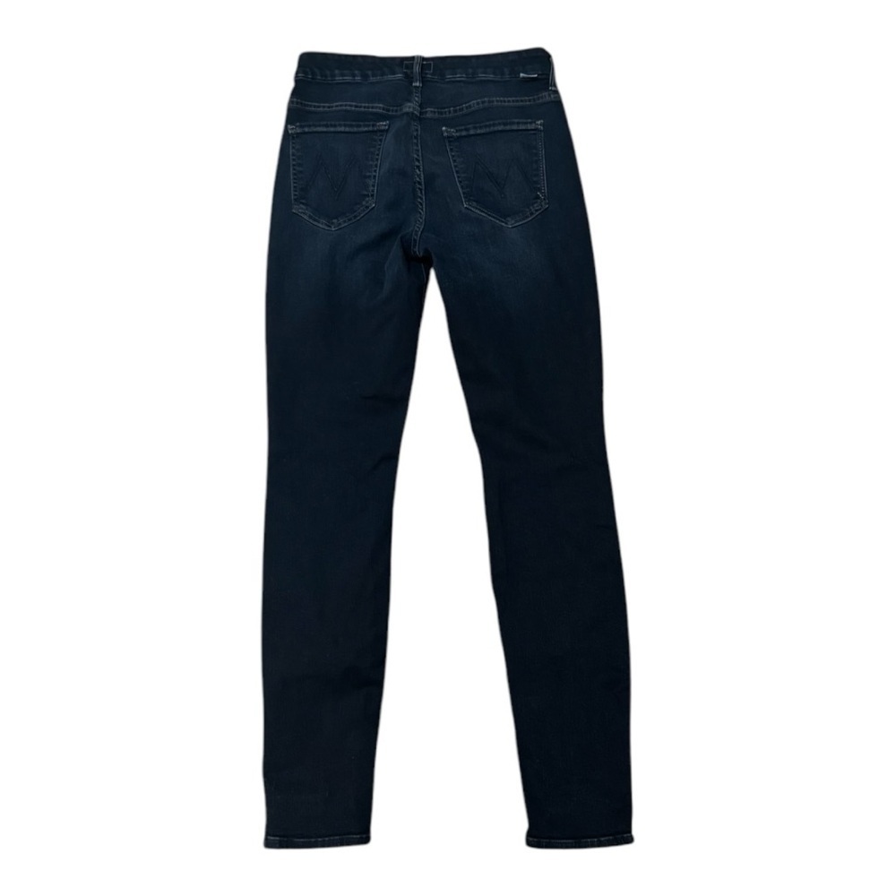 MOTHER High Waisted Looker Ankle Denim Jeans Size 27 Coffee, Tea or Me Wash Blue - Picture 6 of 10